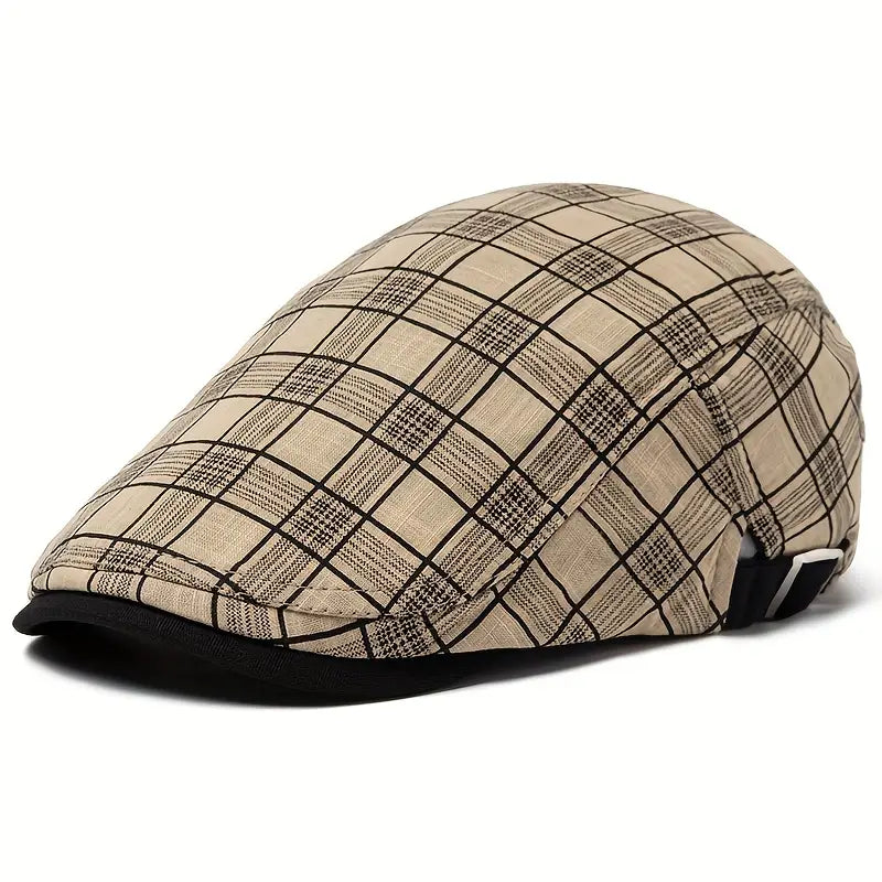 Shelby | Adjustable Vintage Plaid Cap