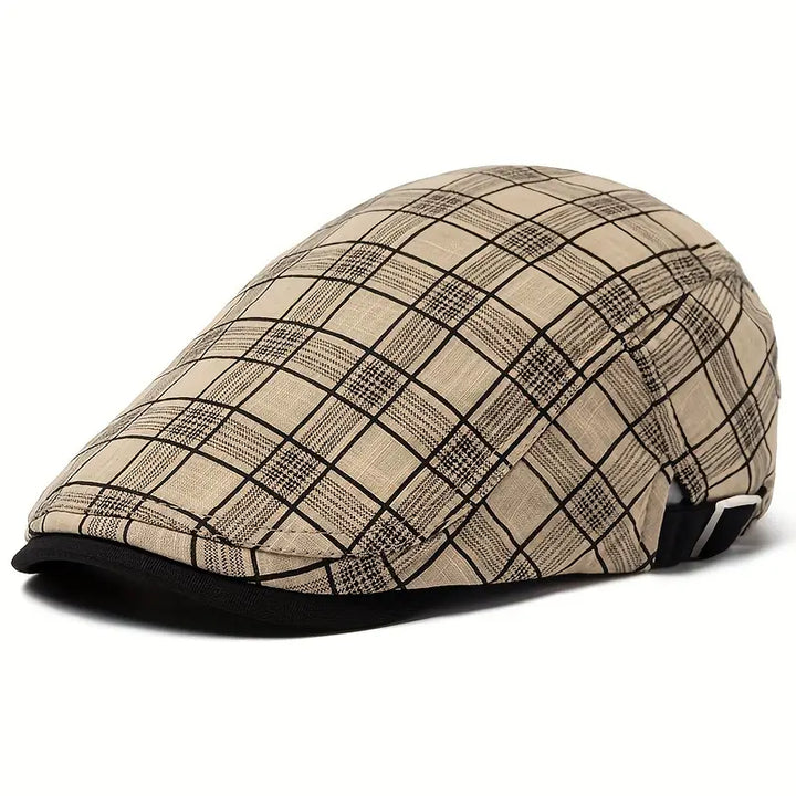 Shelby | Adjustable Vintage Plaid Cap