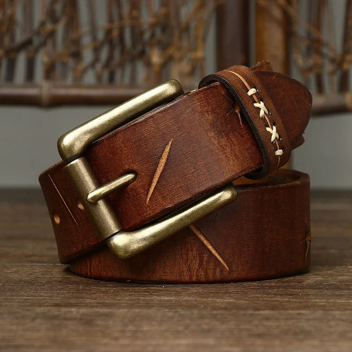 Whitcombe | Handcrafted Buffalo Leather Belt