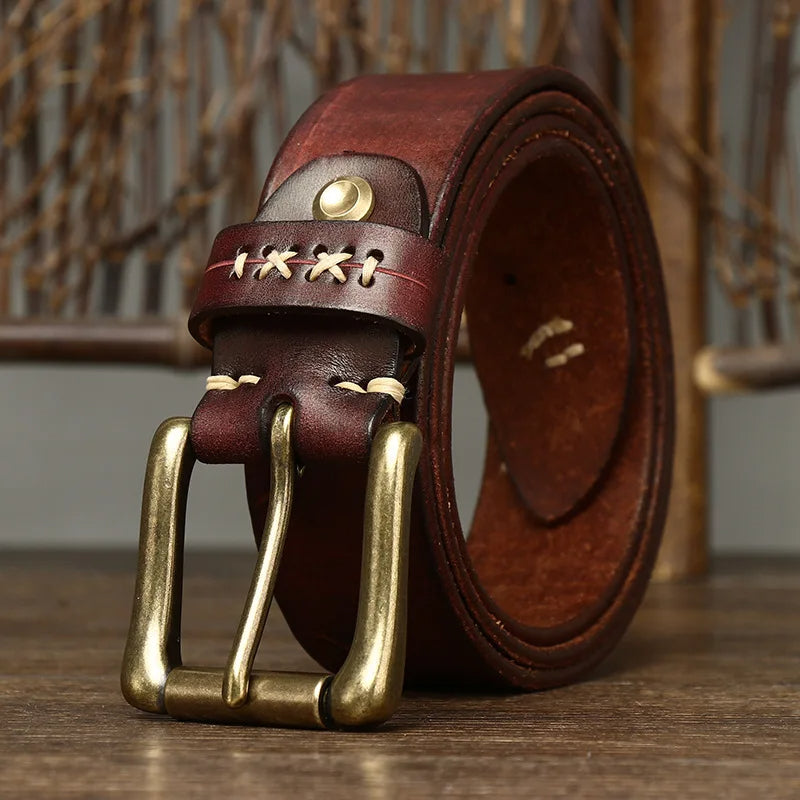 Whitcombe | Handcrafted Buffalo Leather Belt