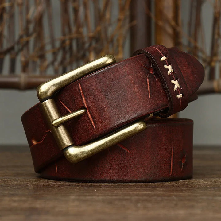 Whitcombe | Handcrafted Buffalo Leather Belt