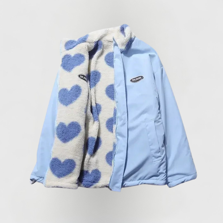 Katherine | Reversible Heart Jacket