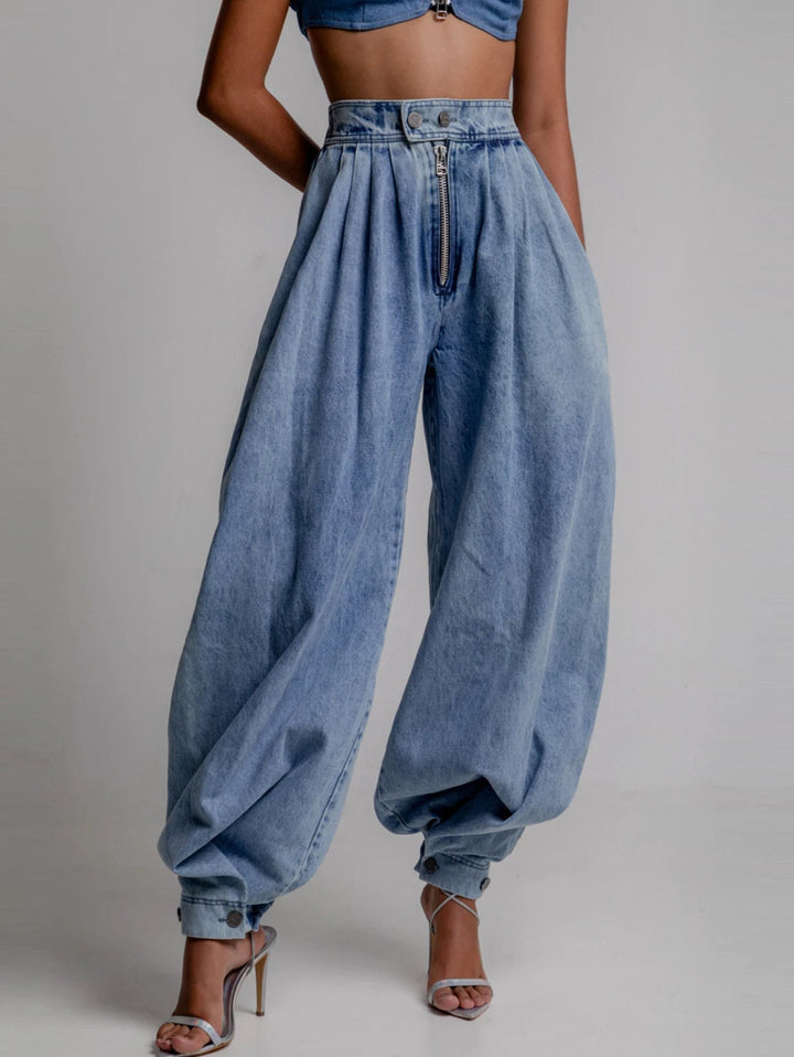 Elanora | Tapered Wide Leg Pants