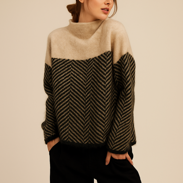 Zara | Women Thermal Turtleneck Sweater | Classic Warmth