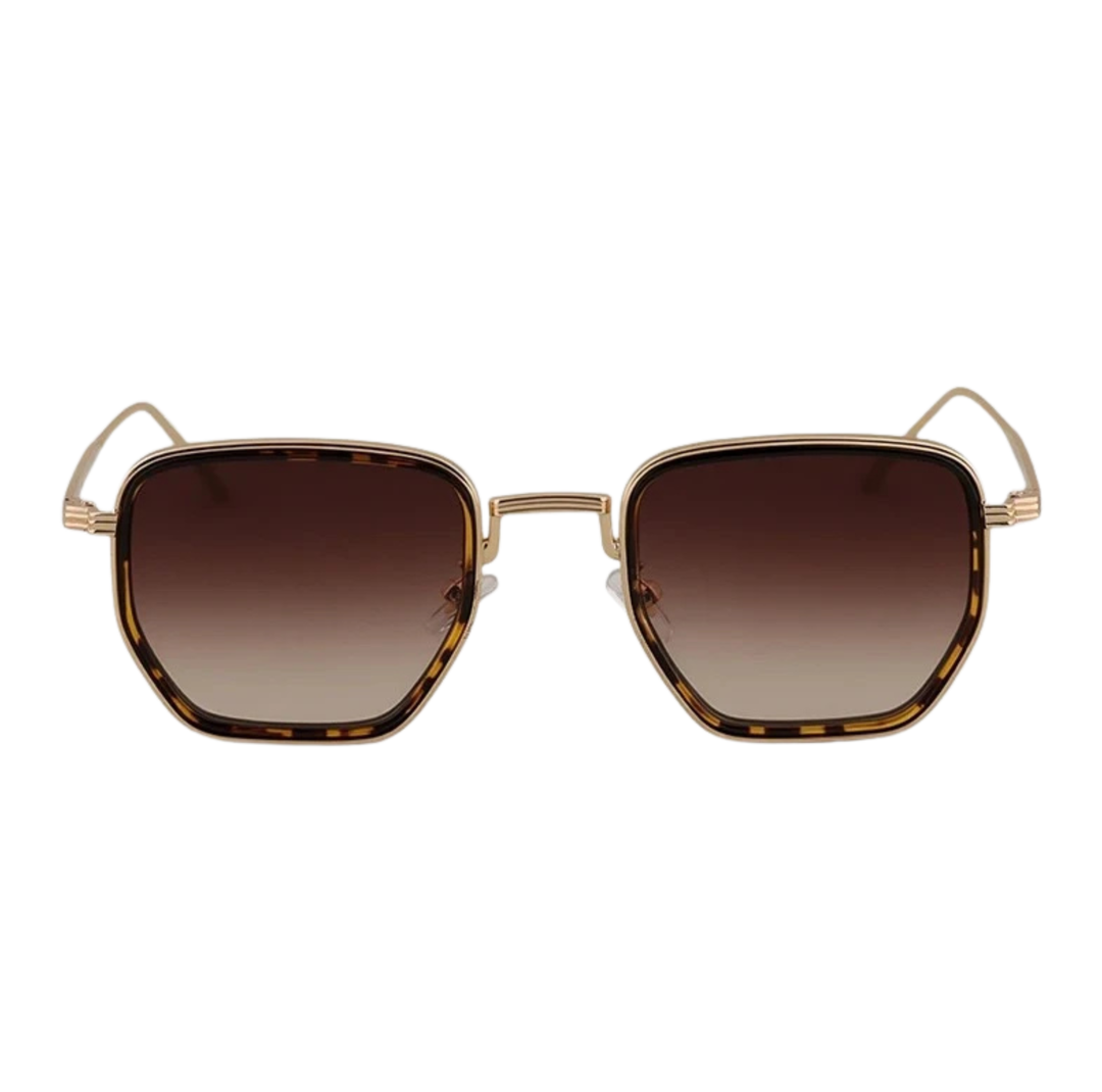Valen | Geometric Dual-Tone Sunglasses