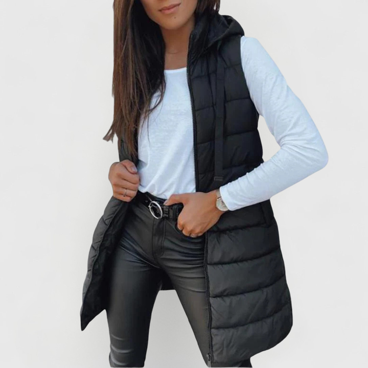 Amara - Sleeveless Puffer Vest