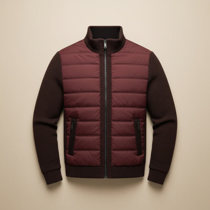 Tavian | Hybrid Fleece Quilted Jacket