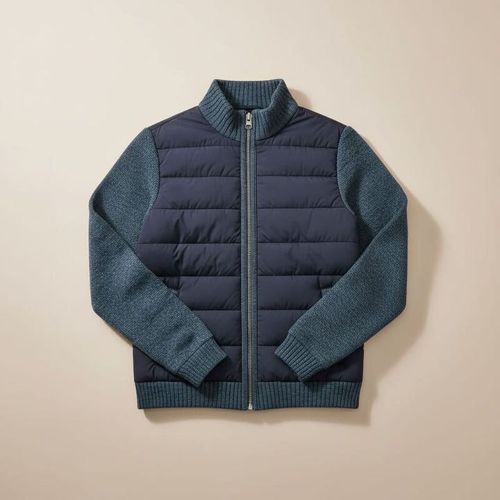Tavian | Hybrid Fleece Quilted Jacket