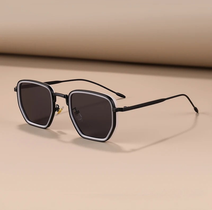 Valen | Geometric Dual-Tone Sunglasses