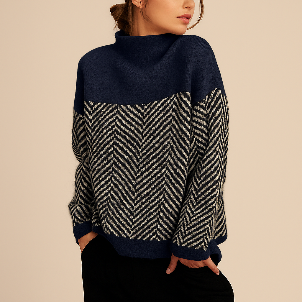 Zara | Women Thermal Turtleneck Sweater | Classic Warmth