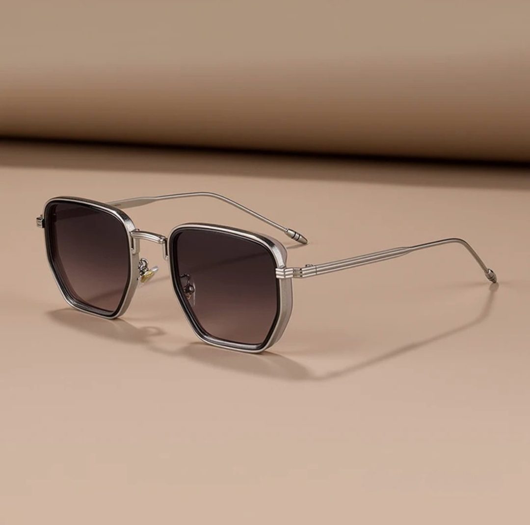 Valen | Geometric Dual-Tone Sunglasses