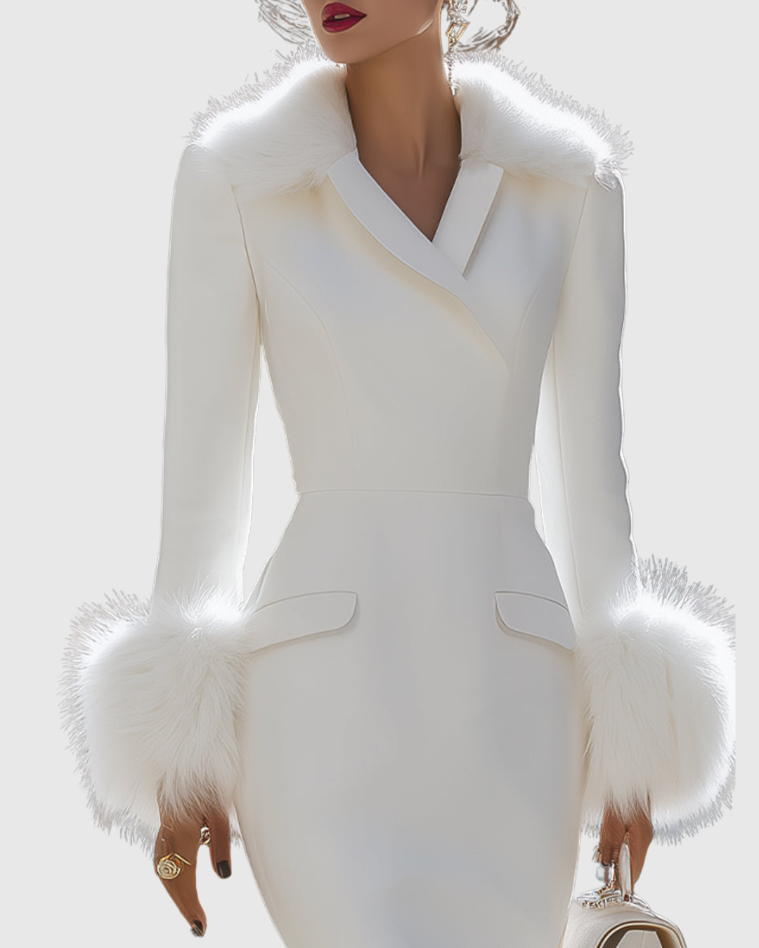 Ailith | Trimmed Midi Dress