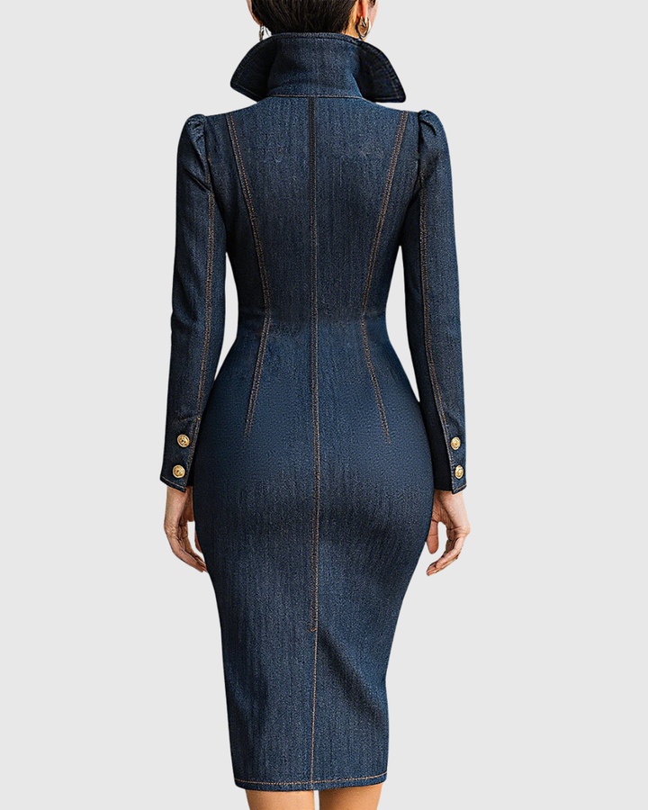 Fenleigh | Denim Midi Dress