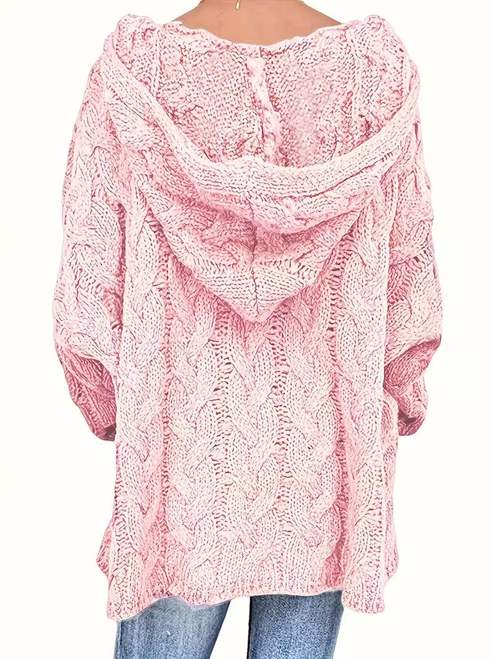 Miette - Casual Long Sleeve Knitted Sweater