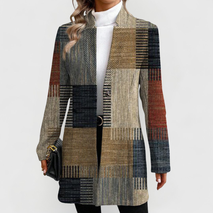 Jill | Elegant Patterned Blazer