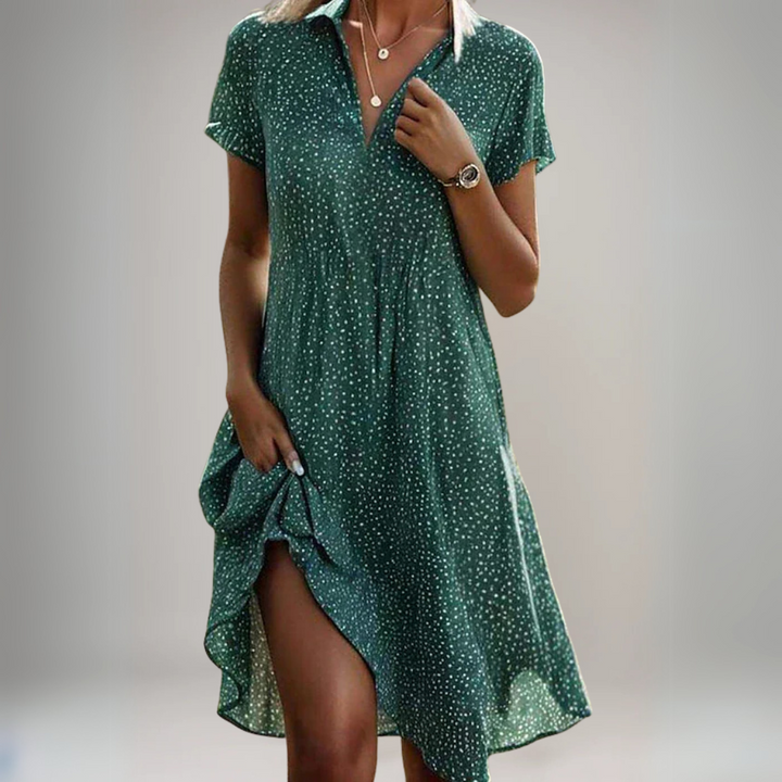 Milara | Soft Dot Day Dress