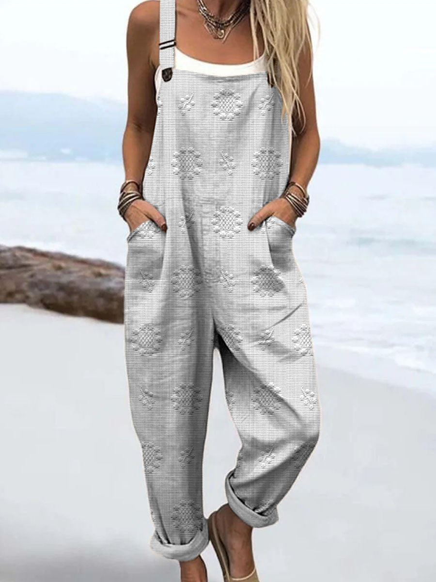 Freja | Relaxed Pattern Jumpsuit