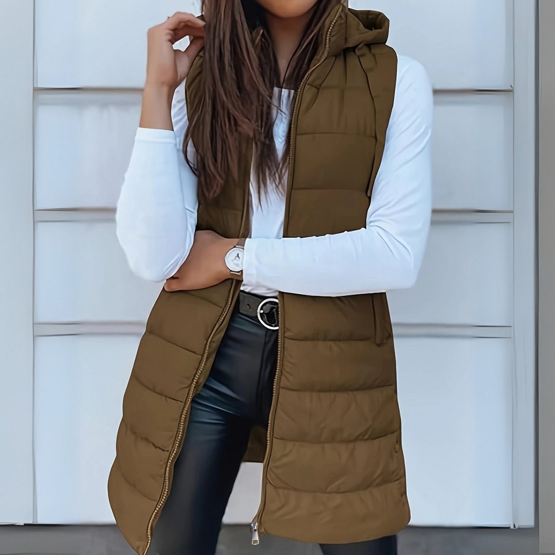 Amara - Sleeveless Puffer Vest