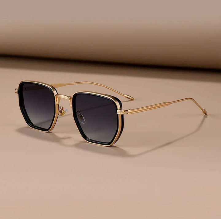 Valen | Geometric Dual-Tone Sunglasses