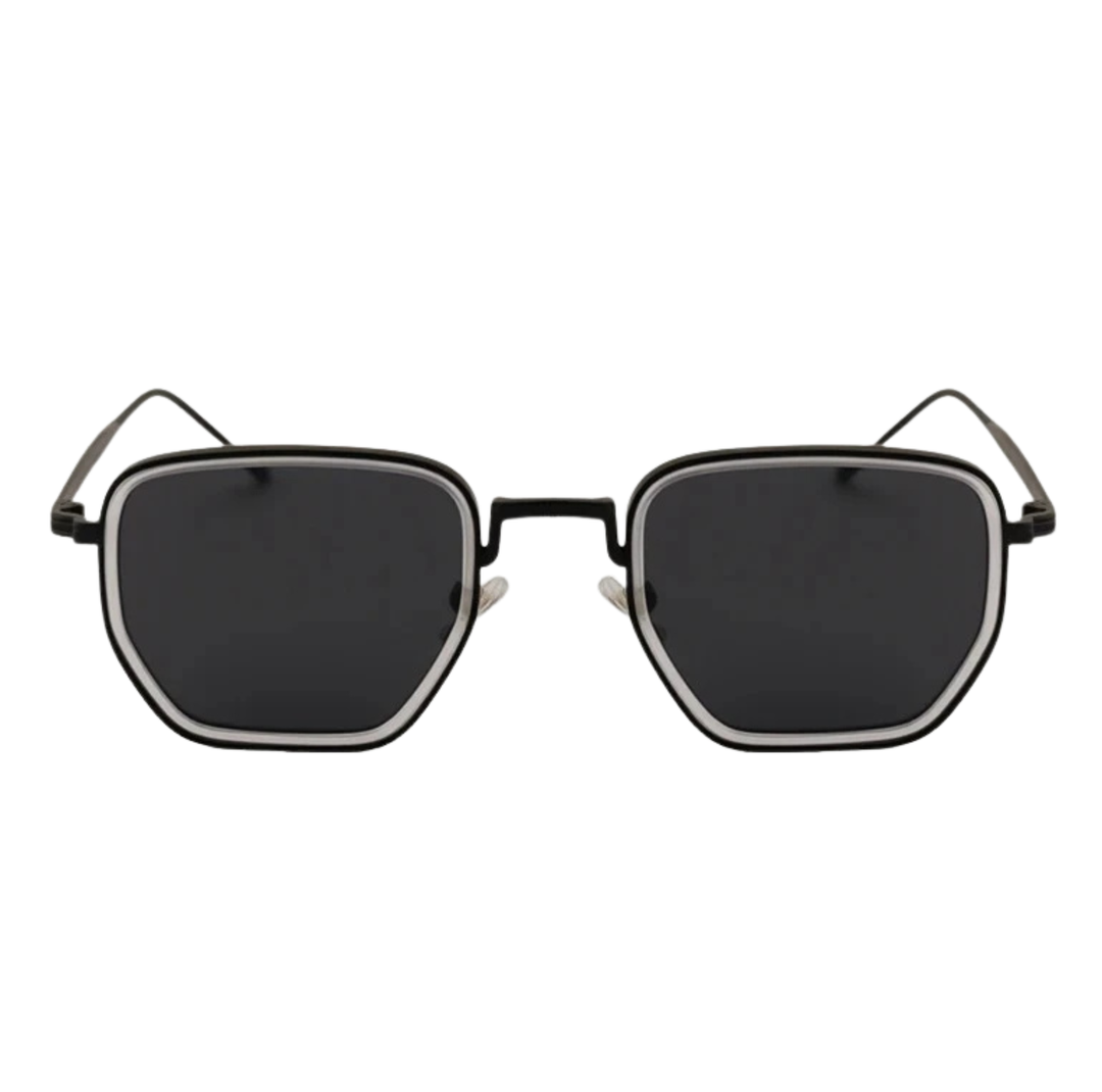 Valen | Geometric Dual-Tone Sunglasses