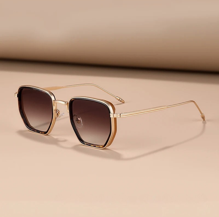 Valen | Geometric Dual-Tone Sunglasses