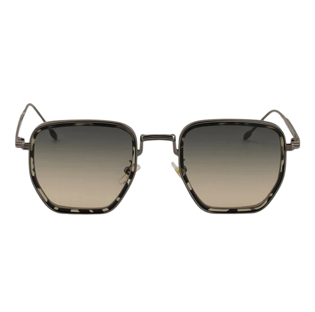 Valen | Geometric Dual-Tone Sunglasses