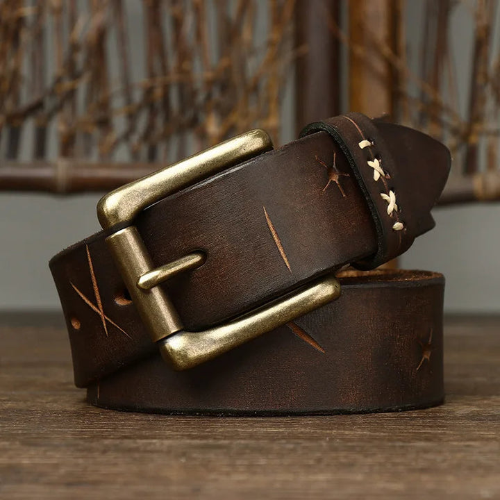 Whitcombe | Handcrafted Buffalo Leather Belt