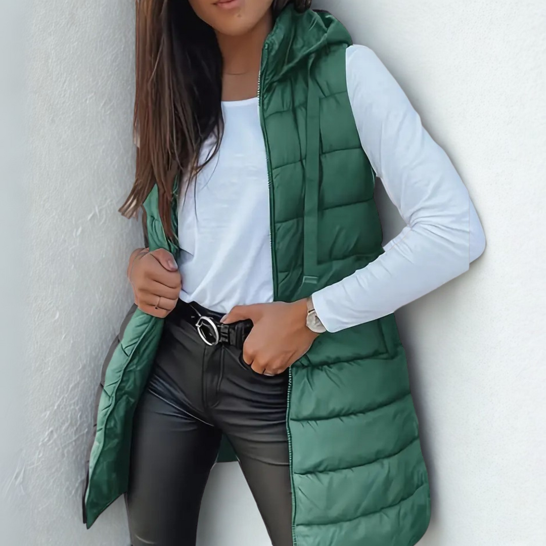 Amara - Sleeveless Puffer Vest