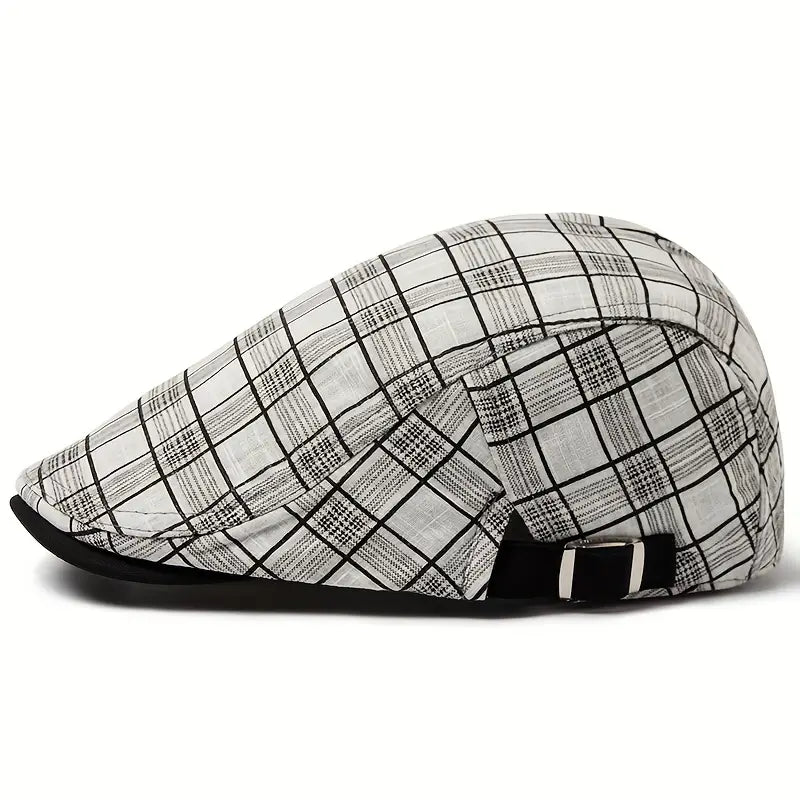 Shelby | Adjustable Vintage Plaid Cap