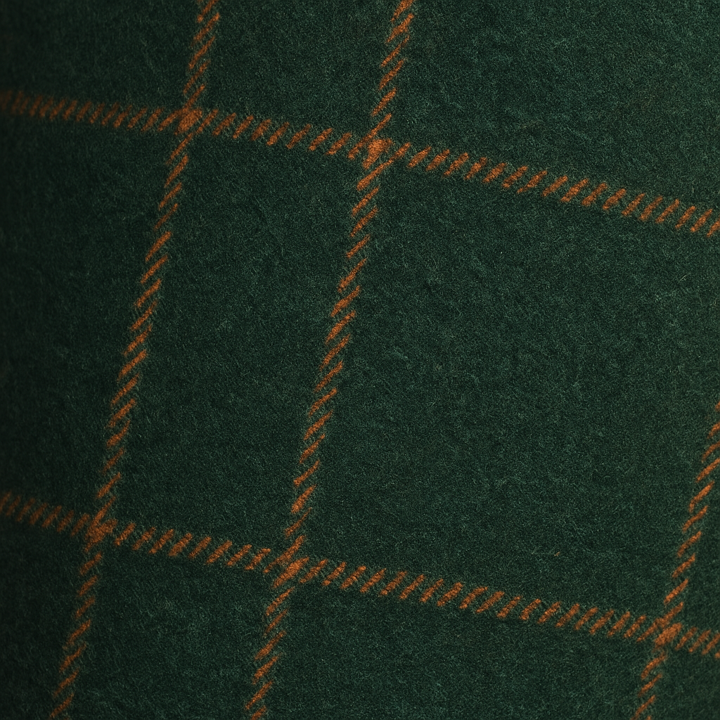 Cambria | Wool Check Overcoat