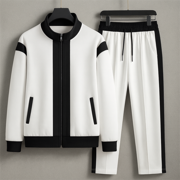 Kantara | Contrast Tracksuit Set
