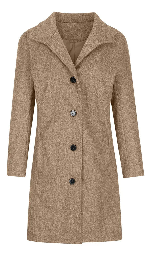 Floribel | Retro Plaid Overcoat