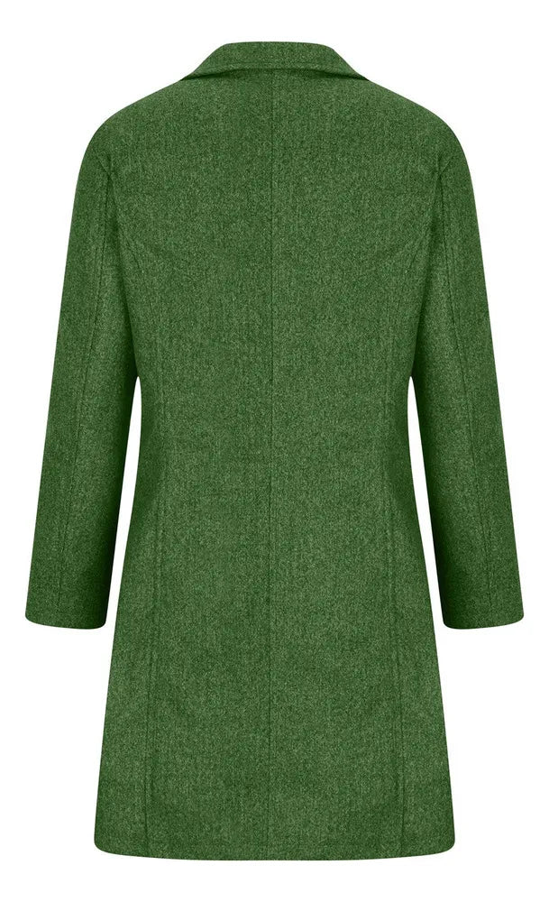 Floribel | Retro Plaid Overcoat