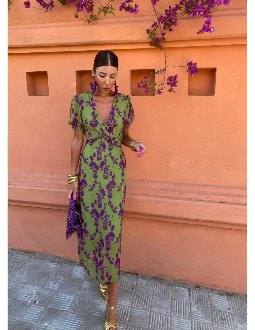 Livia | Timeless Wrap Maxi Dress