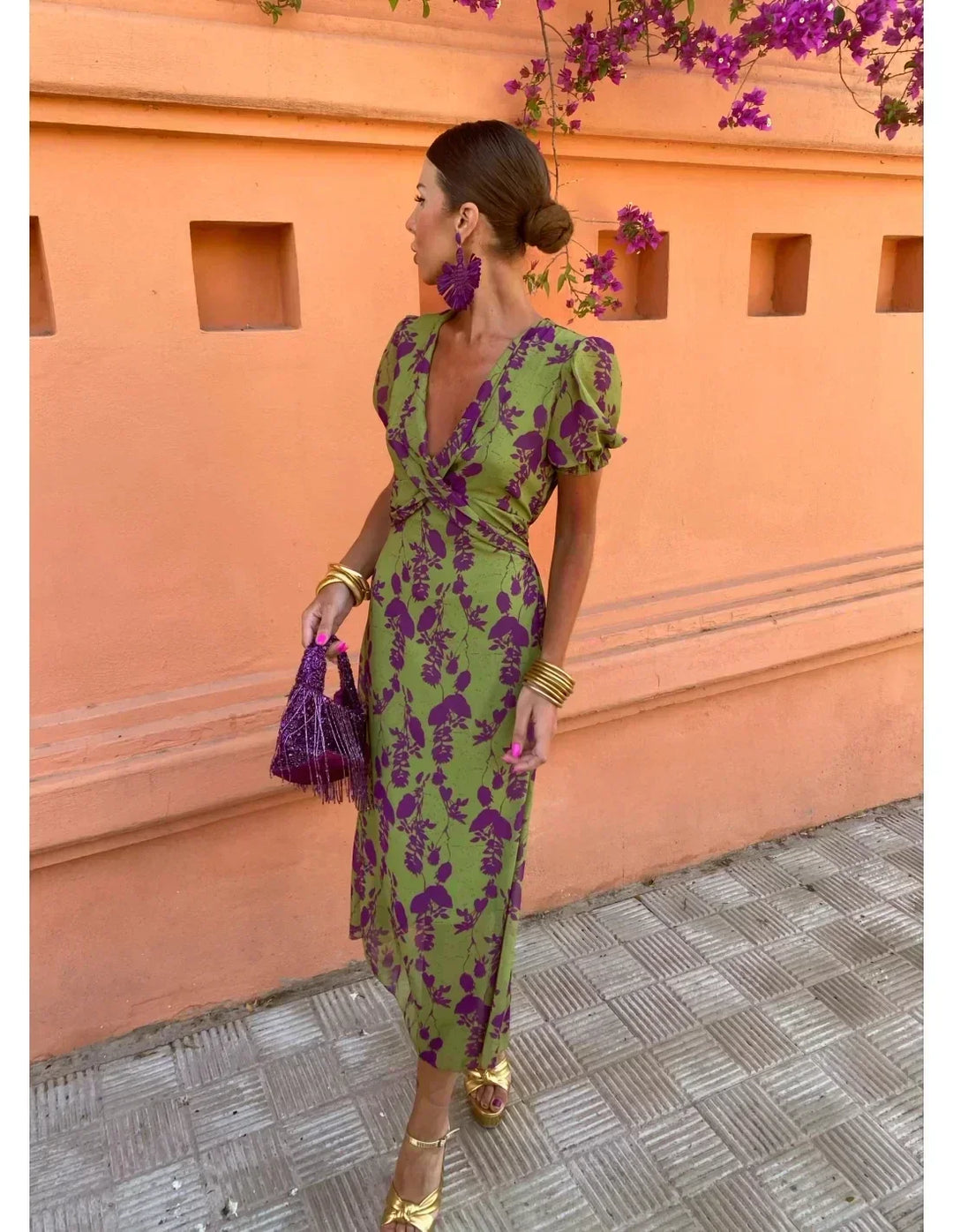 Livia | Timeless Wrap Maxi Dress