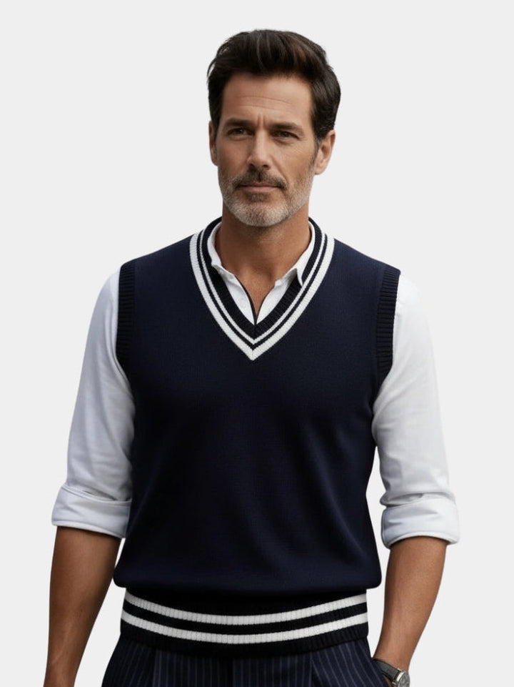 Old Money Essential Knit Vest