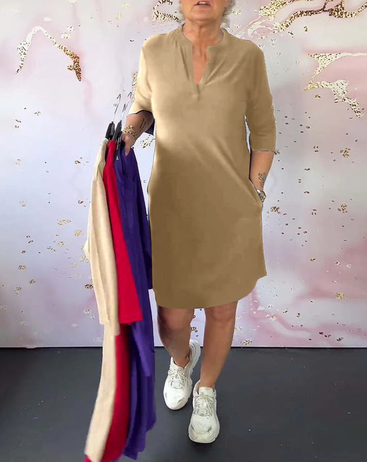 Clara | Comfy Everyday Polo Dress