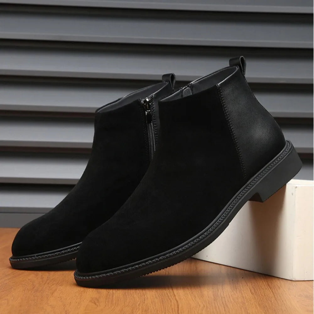 Caldwell | Zip-Side Ankle Boots