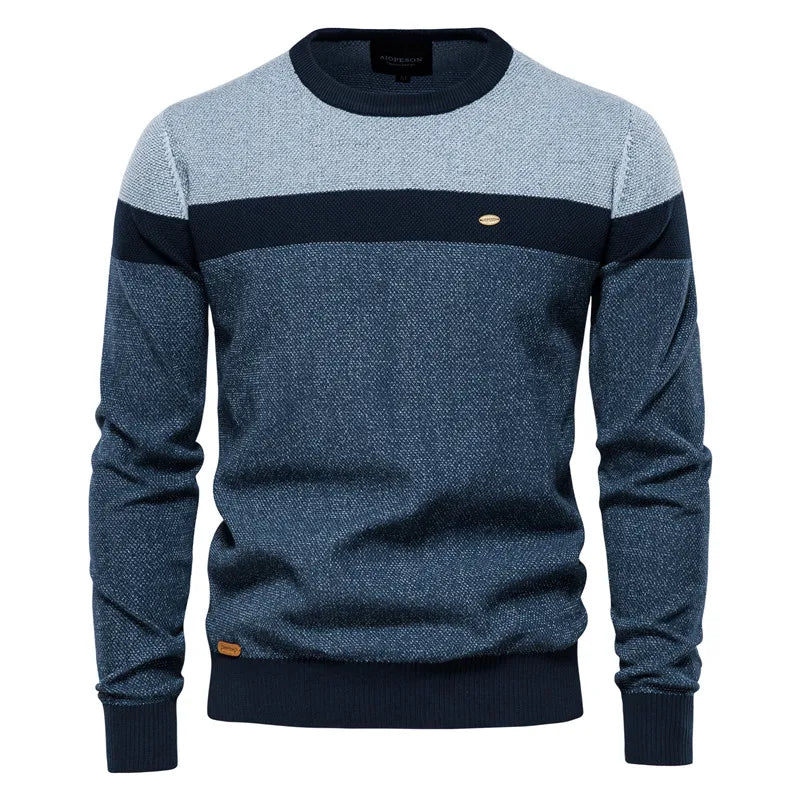 Elmsford – Classic Crew-Neck Knit Sweater