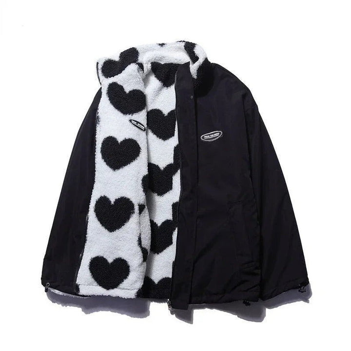 Katherine | Reversible Heart Jacket