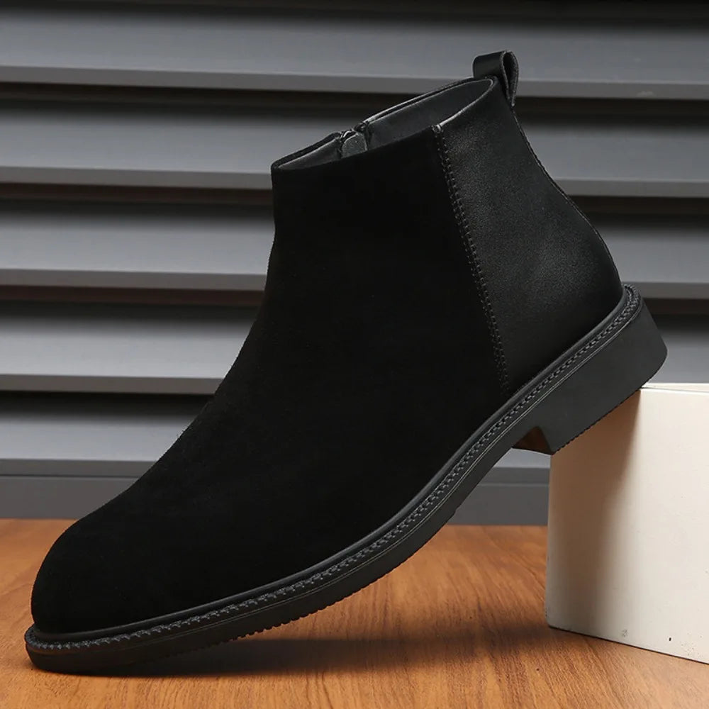 Caldwell | Zip-Side Ankle Boots