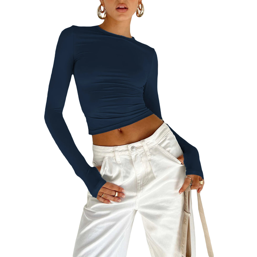 Julessa | Sleek Street Long Sleeve Crop