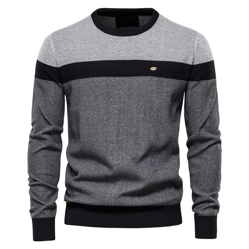 Elmsford – Classic Crew-Neck Knit Sweater