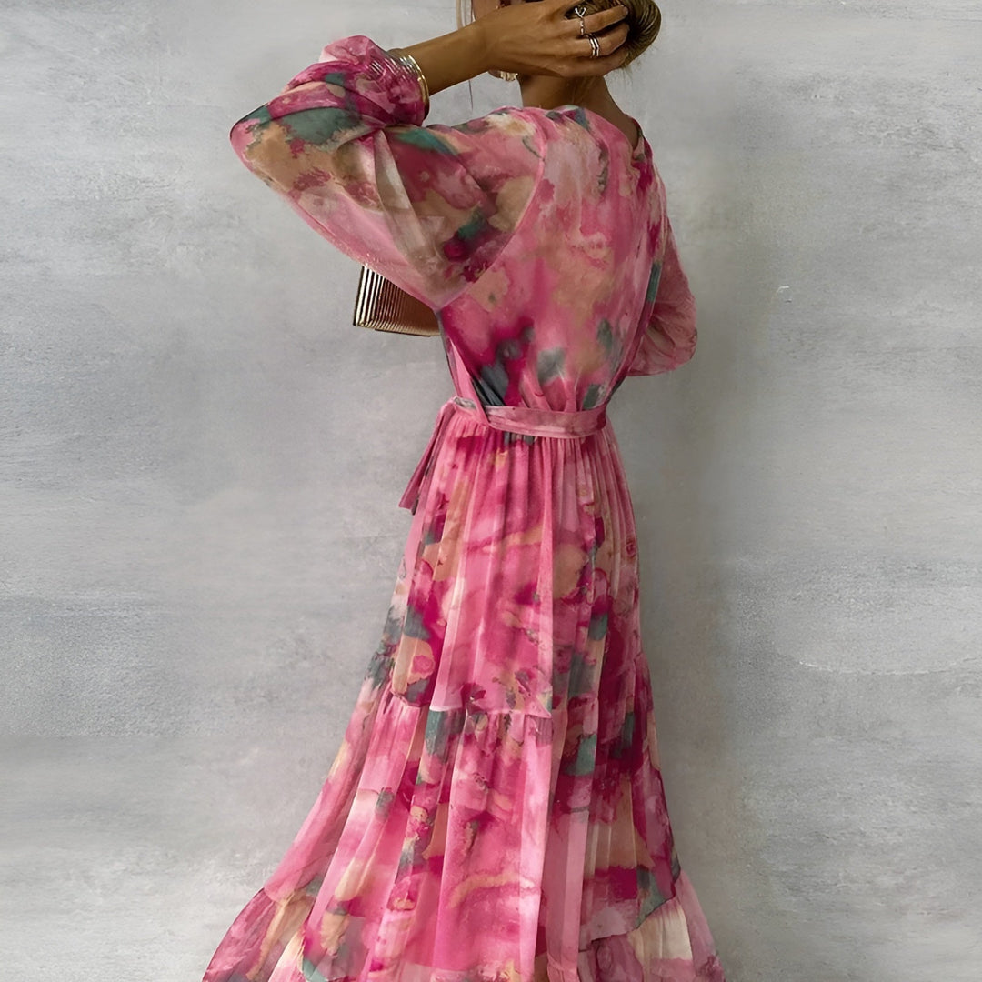 Selira | Blooming Tiered Maxi Dress