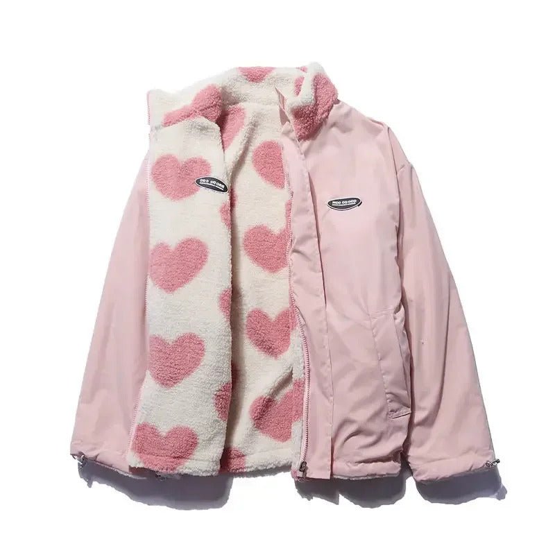 Katherine | Reversible Heart Jacket