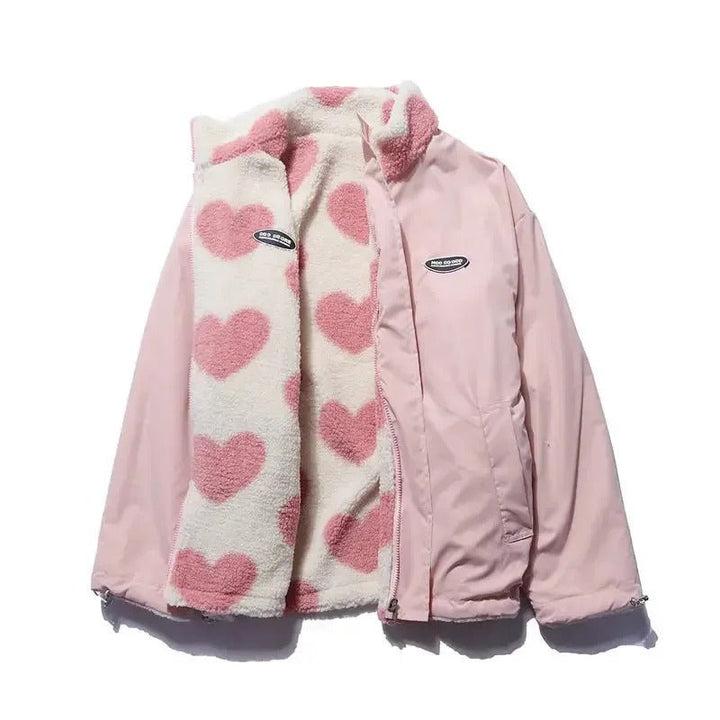 Katherine | Reversible Heart Jacket