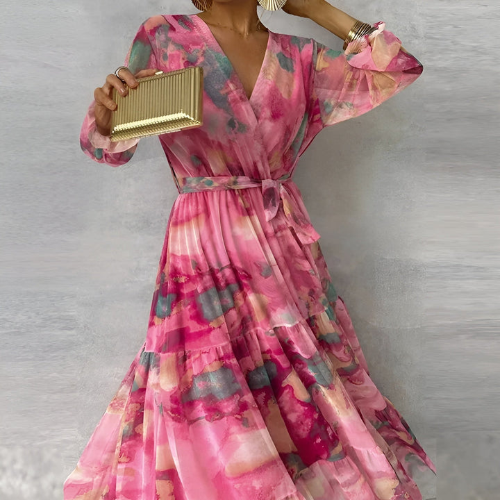 Selira | Blooming Tiered Maxi Dress