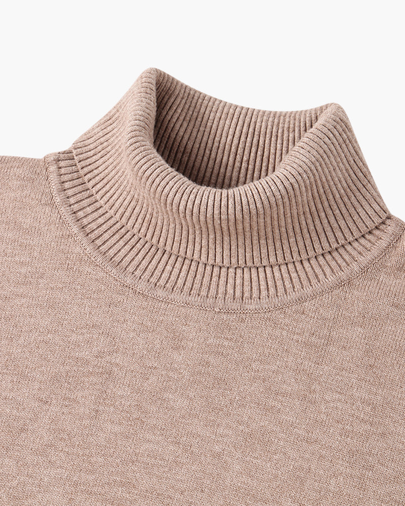 Merino Wool Roll Neck
