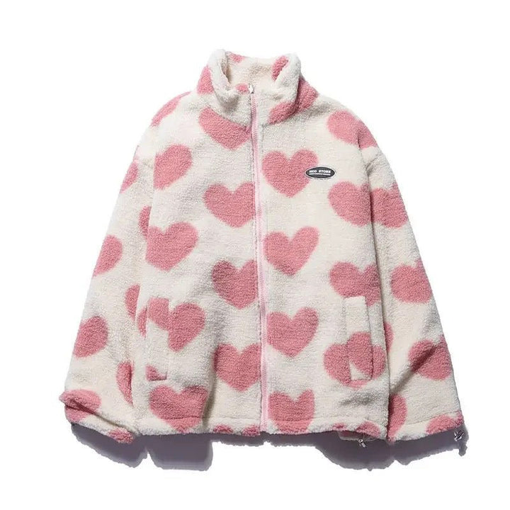 Katherine | Reversible Heart Jacket