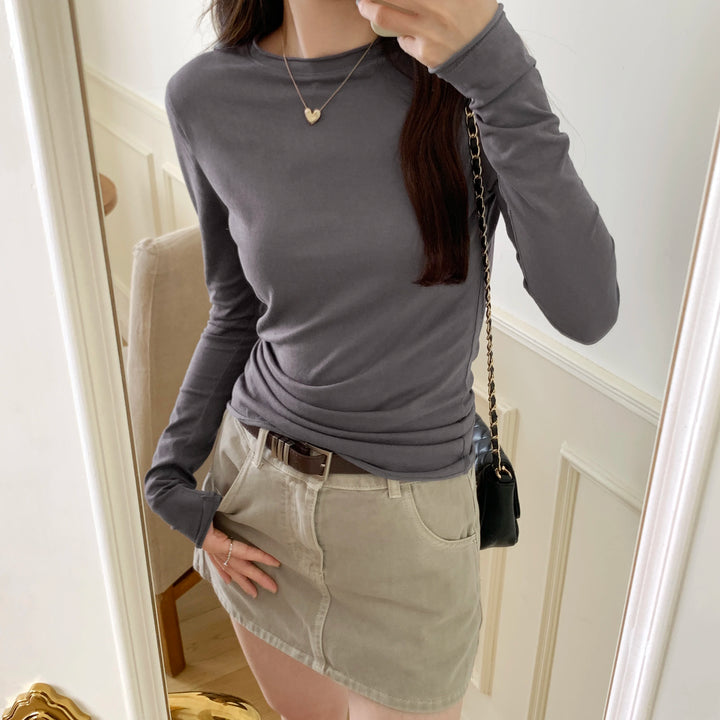 Marisse | Soft-Touch Slim Tee